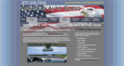 Desktop Screenshot of americanautoglass.biz